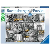 Ravensburger puzzel 1500 stukjes Kleurenaccenten in New York
